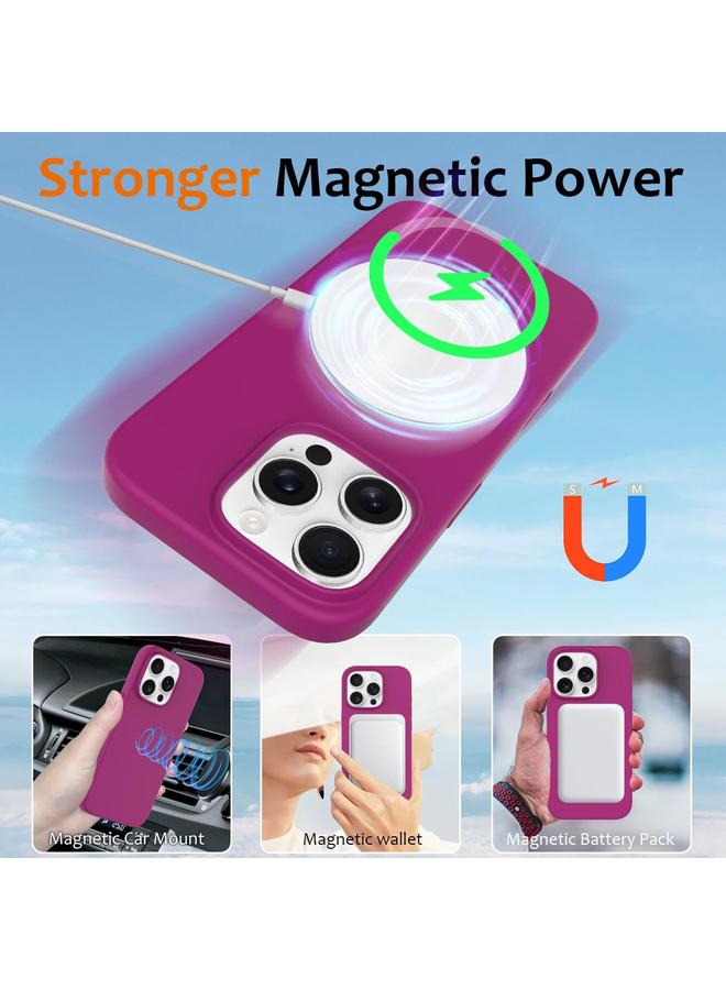 S-TOP Case For iPhone 16 Pro Silicone Magsafe Phone Case with Camera Control Button - Image 3