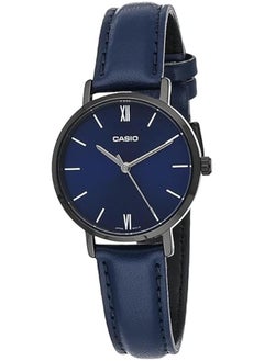 CASIO Casio Watch for Women LTP-VT02BL-2AUDF Analog Leather Band Blue  - Image 1