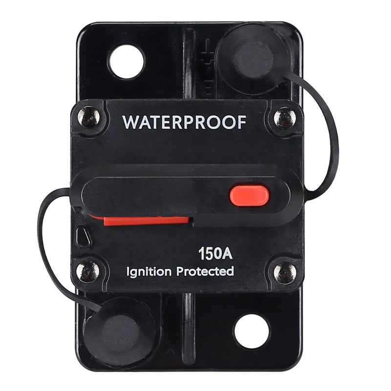 N.C 150 Amp Waterproof Circuit Breakerwith Manual Reset12V48V DC for Car Marine Trolling Motors Boat ATV Manual Power Protect for Audio System Fuse - Image 2
