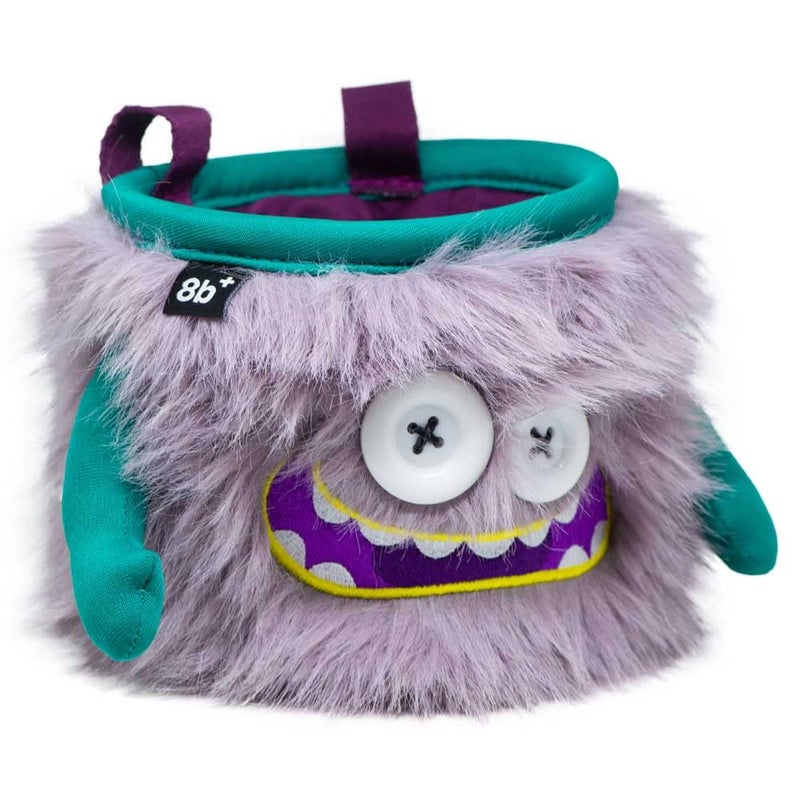 8B+ 8BPLUS 8BPLUS Chalk Bag for Climbing, Bouldering, Belt and Giftbox Included - Wide Opening - Brush Holders, for Left & Right Handers (Gibson) - Image 2