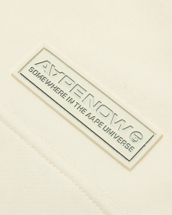 AAPE Moonface logo crew neck sweatshirt