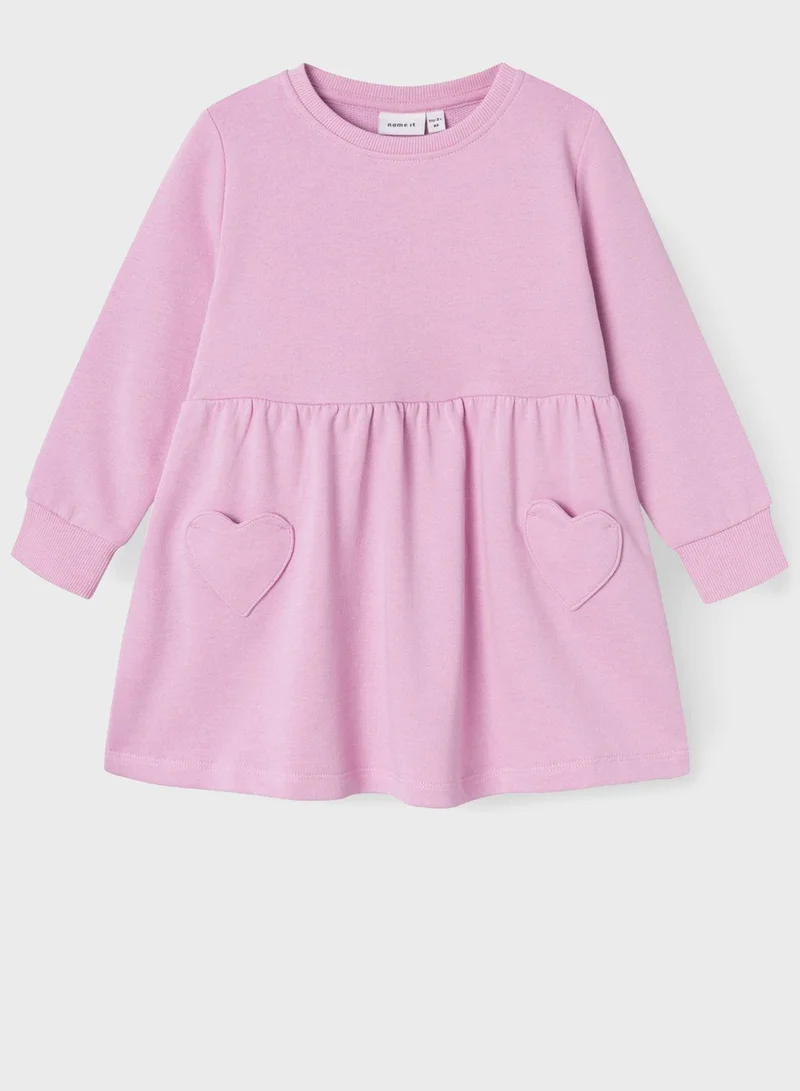 NAME IT Heart Pocket Dress
