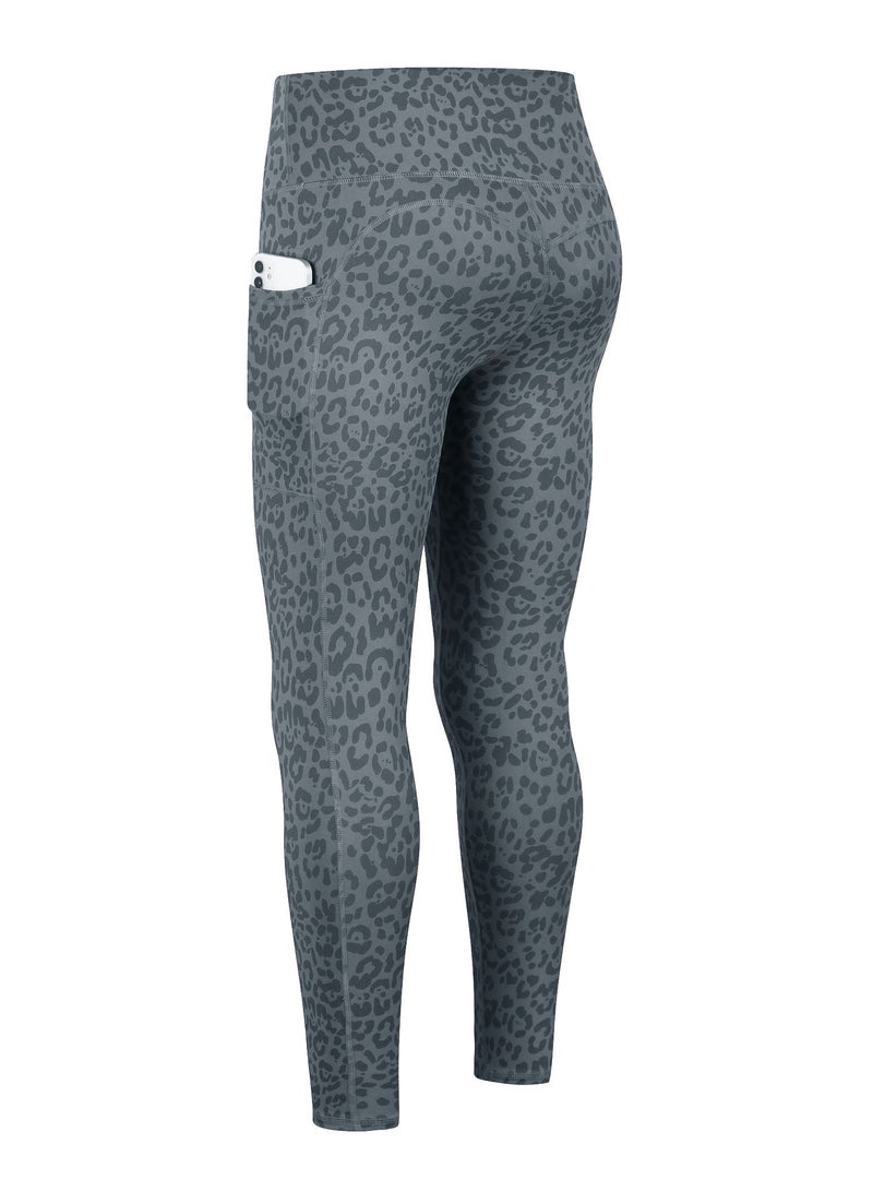 Loquat Women Quick Dry Breathable Elastic Trousers Grey  - Image 2