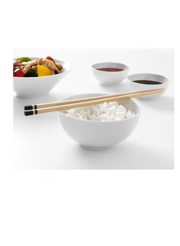 سلطانية دائرية الجوانب أبيض 13 سم - Image 3