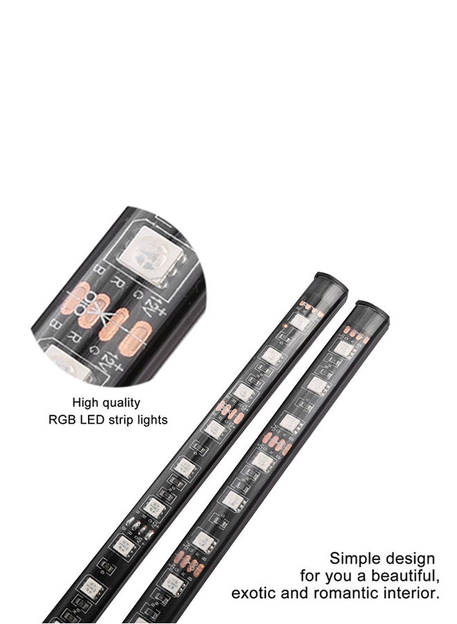 OUTAD Remote Control RGB Car Interior Floor Decoration Light Kit - Image 3