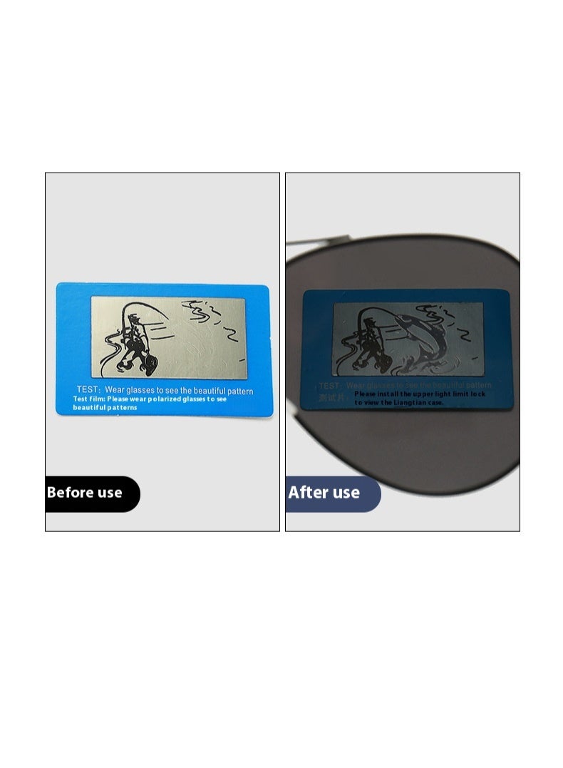 Brown Frame Men's Metal Polarized Driving Sunglasses Hot-Selling Double-Arm with UV400 Protection Anti-UV for Driving - Image 2