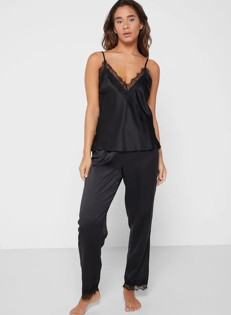 Ann Summers Cami & High Waist Pyjama Set