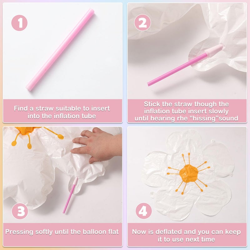 Tesochye Blue Balloon Garland Arch Kit with Bone & Daisy Flower Foil Balloons,151 Pcs Pastel Pink Blue Purple Blush Balloons for Dog Paw Birthday Decorations Blue Puppy Themed Baby Shower Party Supplies - Image 4