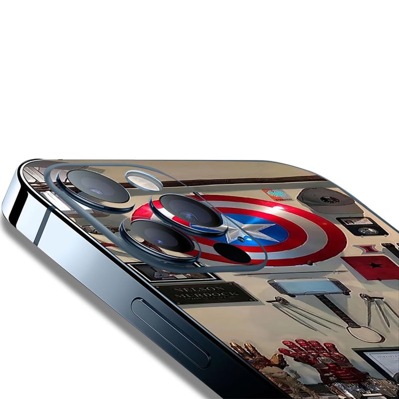 FCS Printed Designer Vinyl Mobile Back Skin Sticker for Samsung Galaxy A34 (Heros -50) - Image 2