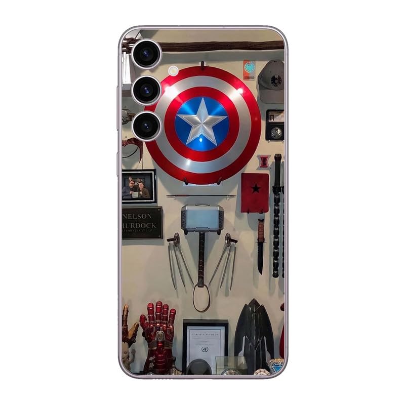 FCS Printed Designer Vinyl Mobile Back Skin Sticker for Samsung Galaxy A34 (Heros -50) - Image 1