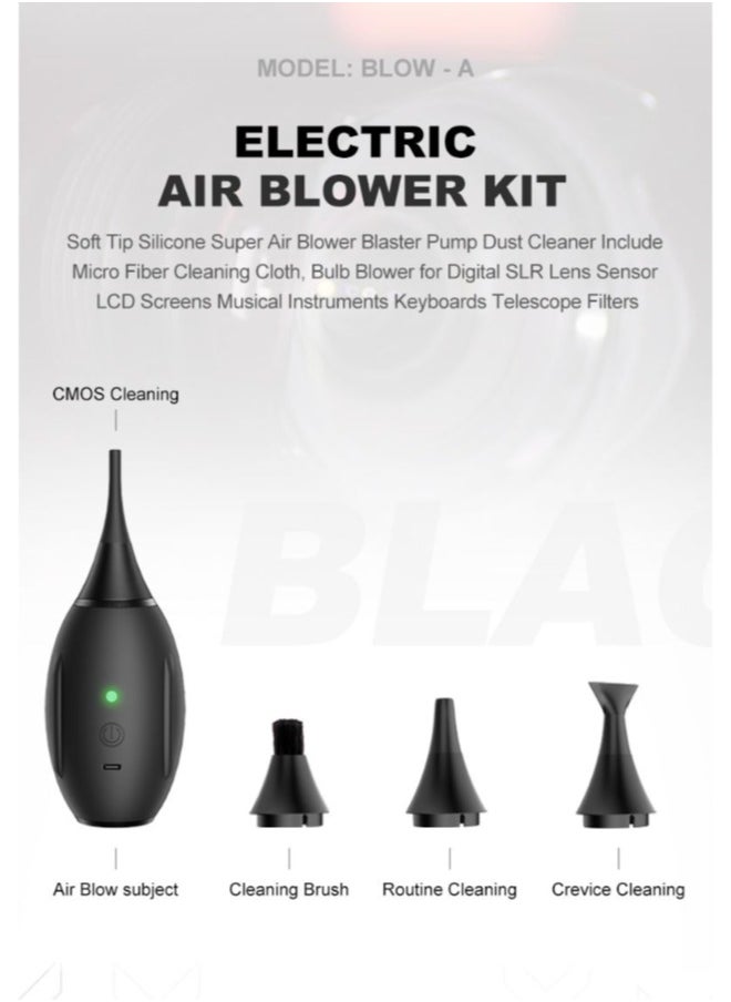 LENSGO - LENSGO Camera Electronic Air Blower Blower A( black) - Image 1