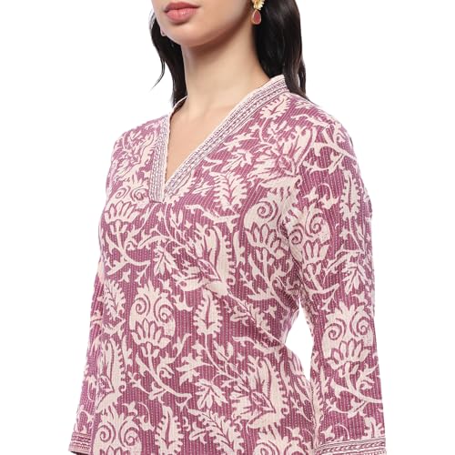 Biba Falsa Cotton Straight Kurta - Image 2