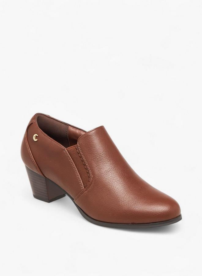 Le Confort Women's Low Ankle Block Heel Slip-On Boots - Image 1