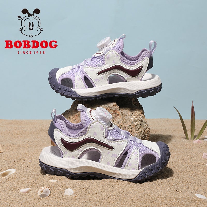 Babu Bean Children'S Shoes Girls' Sandals Summer Non-Slip Soft Sole Wear-Resistant Boys And Children'S Beach Shoes - Image 3