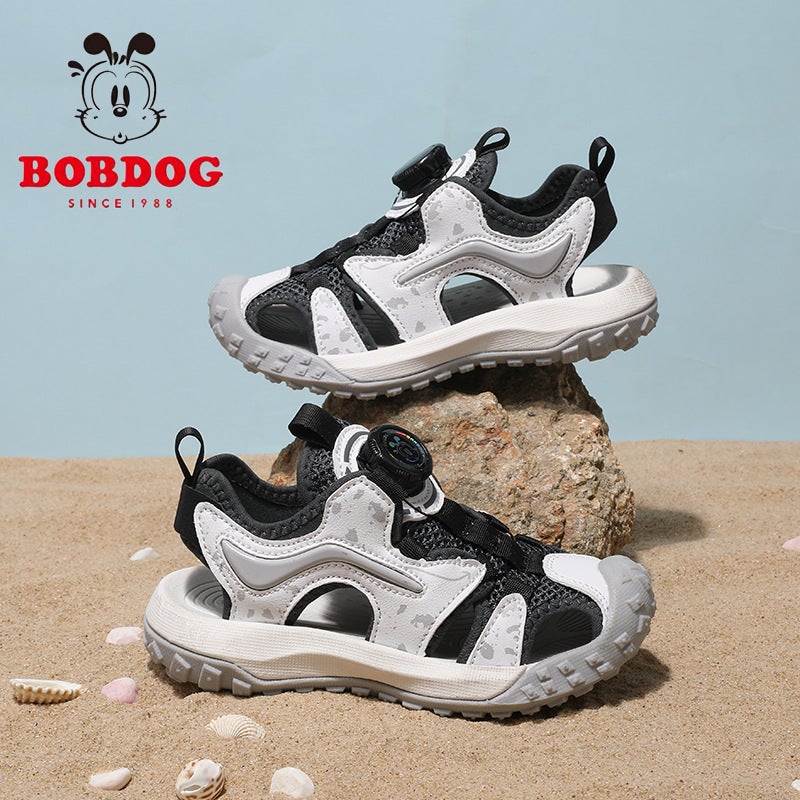 Babu Bean Children'S Shoes Girls' Sandals Summer Non-Slip Soft Sole Wear-Resistant Boys And Children'S Beach Shoes - Image 5