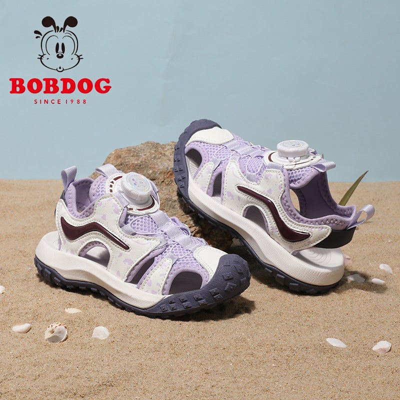 Babu Bean Children'S Shoes Girls' Sandals Summer Non-Slip Soft Sole Wear-Resistant Boys And Children'S Beach Shoes - Image 2