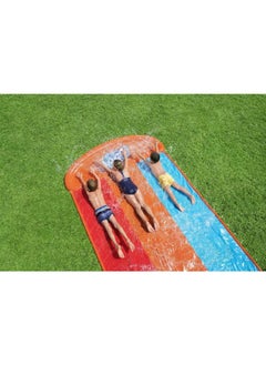Bestway Bestway H2OGO! Triple Water Slide with Tsunami Splash Ramp 4.88 m  - Image 4