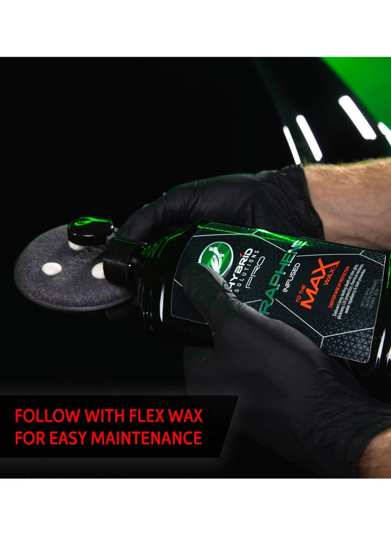 Turtle Wax Hybrid Solutions Pro Car Wax Graphene Infused Max Wax 414ml Tighter Web Of Protection