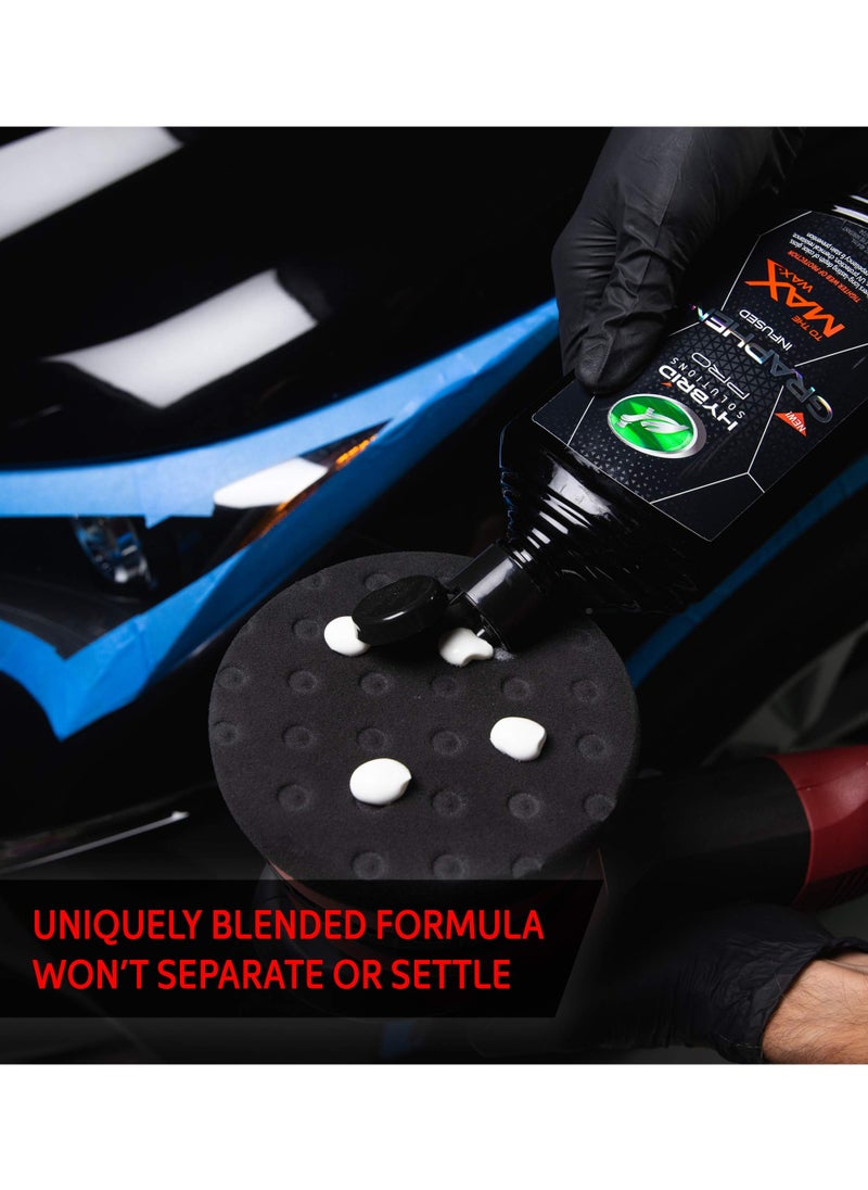 Turtle Wax Hybrid Solutions Pro Car Wax Graphene Infused Max Wax 414ml Tighter Web Of Protection