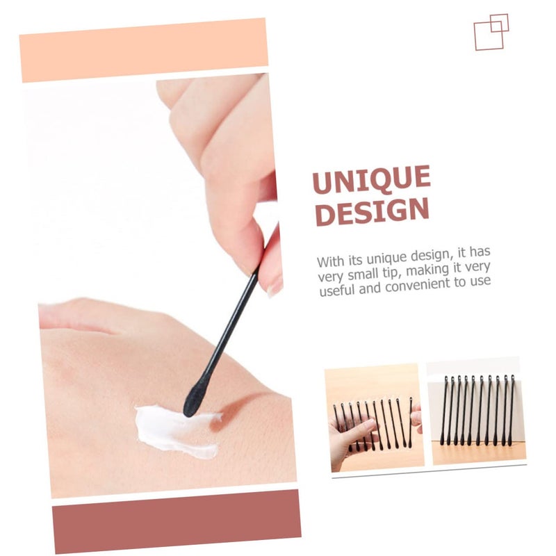 200 قطعة من أعواد القطن لتطويل الرموش وتنظيف المكياج للاستخدام لمرة واحدة - Image 3