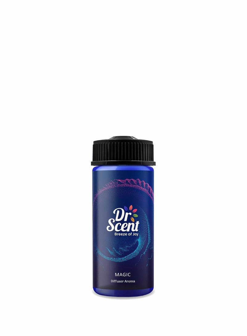 Dr Scent Diffuser Aroma Magic, Feel the Spicy Notes of Mandarin Orange, Sweet Floral Notes of Jasmine, with Medium White Woods Finish (170ml) - Image 1