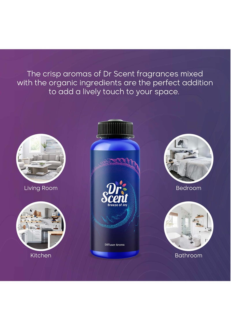 Dr Scent Diffuser Aroma Magic, Feel the Spicy Notes of Mandarin Orange, Sweet Floral Notes of Jasmine, with Medium White Woods Finish (170ml) - Image 3