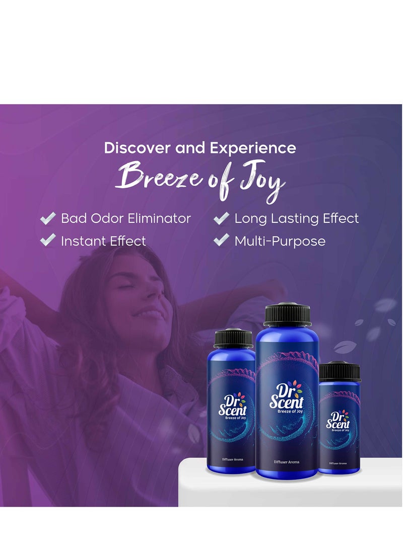 Dr Scent Diffuser Aroma Magic, Feel the Spicy Notes of Mandarin Orange, Sweet Floral Notes of Jasmine, with Medium White Woods Finish (170ml) - Image 4