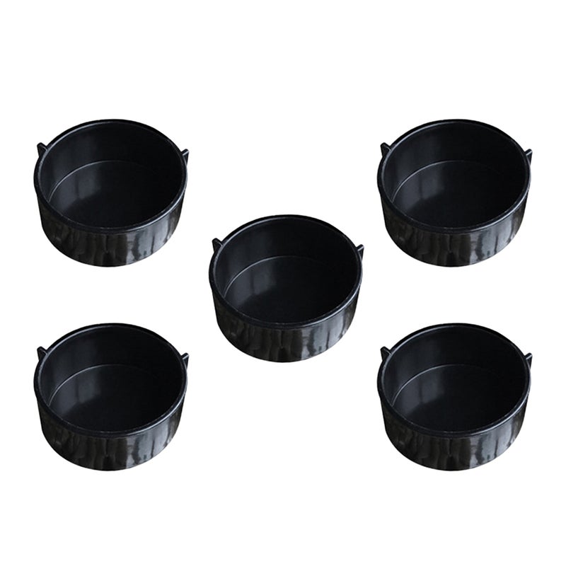 10pcs Reptile Food Water Feeder Tortoise Feeding Bowl Spider Food Dish Round Snake Feeder (Random Color) - Image 5