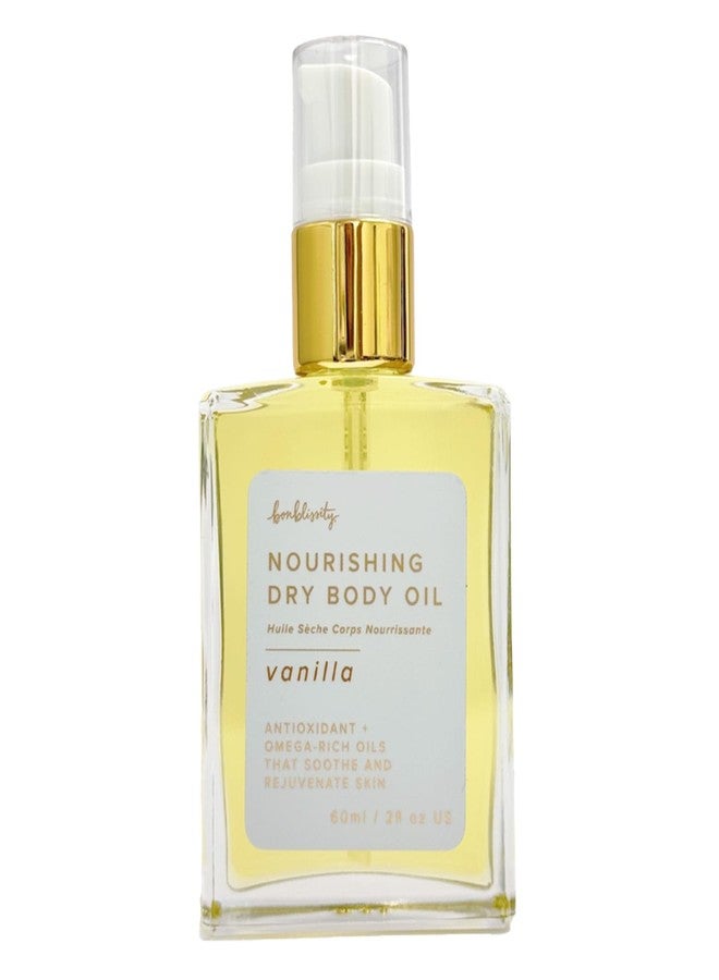 Bonblissity Nourishing Body Oils, 2oz Travel Size - Vanilla Scented - Image 1