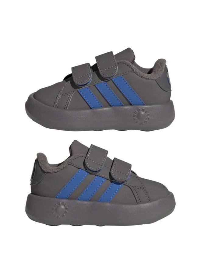Adidas Adidas Grand Court Baloo Cf I U Brown Sportswear Shoes For Kids