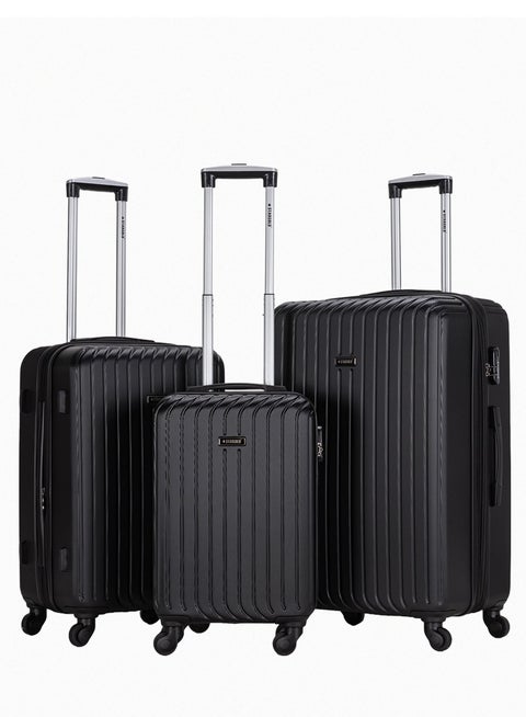 Luggage Bag Set of 3 PCS ABS Hard Side Trolley Bags with 360° Rotational Wheels and Lockable System Top Quality Travel Bag