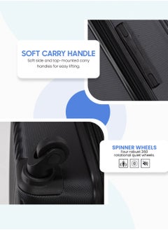 Luggage Bag Set of 3 PCS ABS Hard Side Trolley Bags with 360° Rotational Wheels and Lockable System Top Quality Travel Bag - pzsku/ZF8F7A3FA78AA31D5BBACZ/45/_/1693839068/6e1b545e-a92d-4dc3-9e00-6403ee0d3774