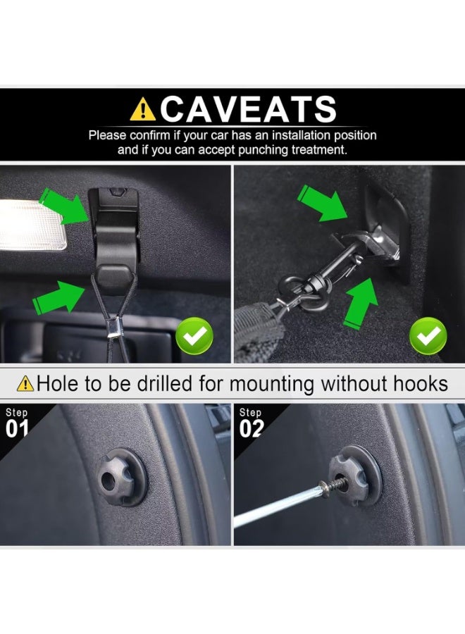 Cargo Net Stretchable, Car Exterior Accessories, Adjustable Elastic Trunk Storage Net with Hook for SUVs, Cars and Trucks - Image 2