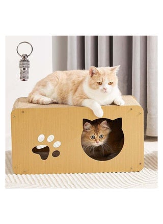 Cat Scratching Board,Durable Cat Scratcher Cat Nest Cardboard,Cat Condo Tent Scratcher House - pzsku/ZF8F7C23DE0E83AFA164AZ/45/_/1718768352/6c4cb059-cdbd-49aa-9b49-6c844efb5cbb