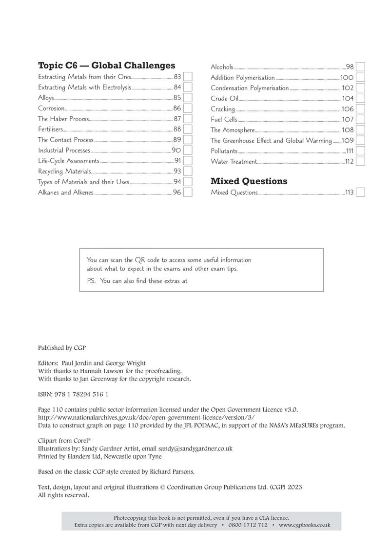 New GCSE Chemistry OCR Gateway Exam Practice Workbook - Image 3