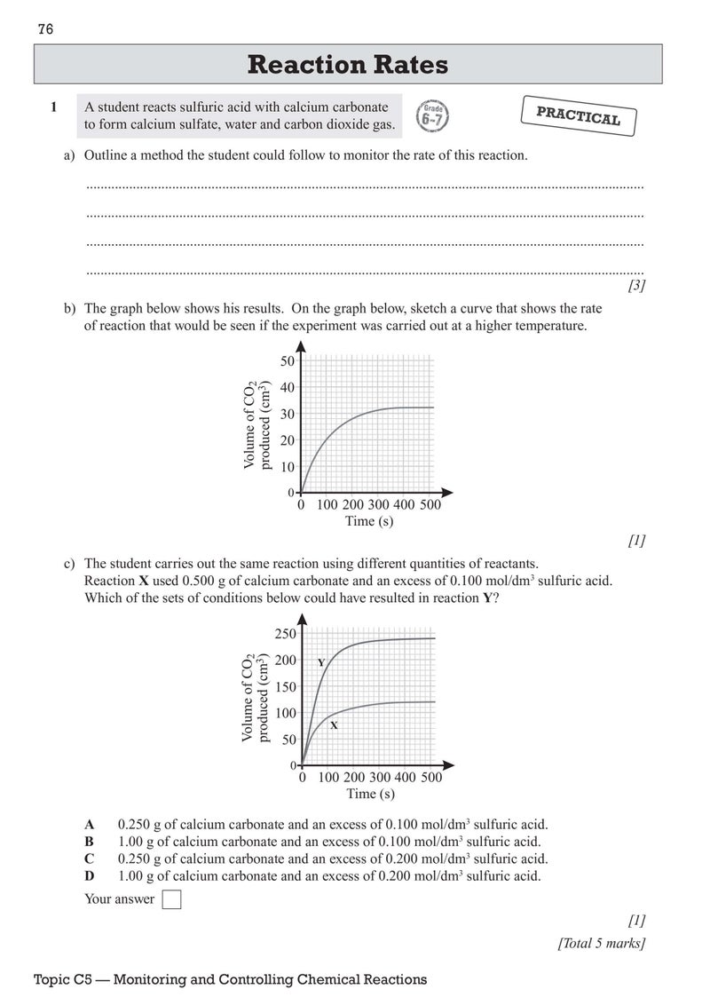 New GCSE Chemistry OCR Gateway Exam Practice Workbook - Image 4