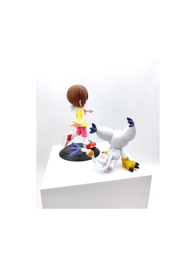 Digimon Figure of Hikari Yagami Hind and the special Digimon from the anime Digital Heroes Digimon  - Image 4