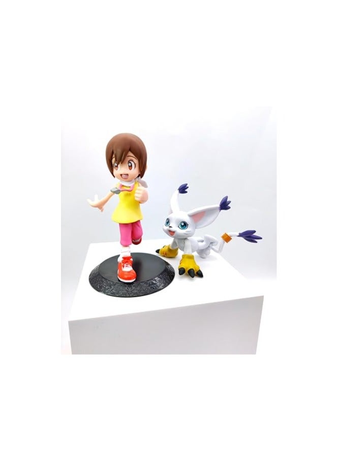 Digimon Figure of Hikari Yagami Hind and the special Digimon from the anime Digital Heroes Digimon  - Image 5