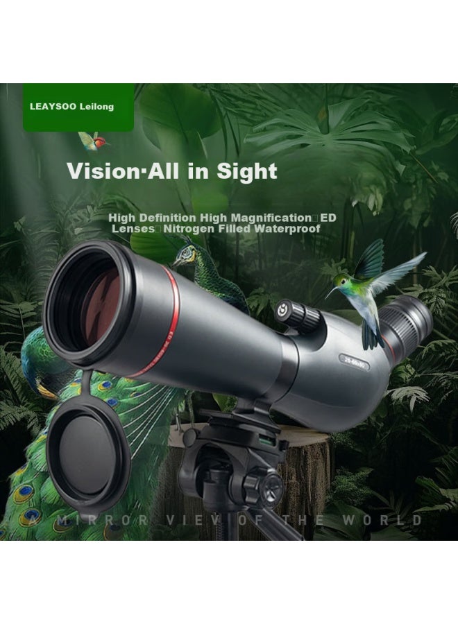 Leaysoo Leilong Eagle Eye 20-60x80ed High-definition High-power Professional Adult Outdoor Target And Bird Watching Monocular Telescope - Image 3