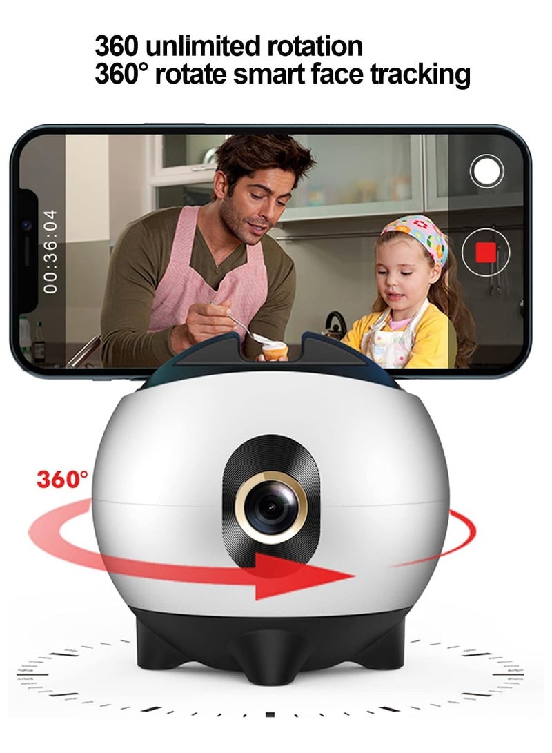 Face Motion Tracking Phone Holder Auto Face Tracking Tripod for Video Live Broadcast Photography Auto Face Tracking Holder 4 in Mount 4000mah Battery - Image 4