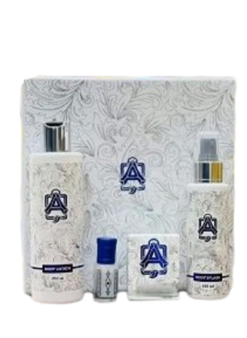 عبد الصمد القرشي  مسك الطهارة من القرشي مكون من ٤ قطع - Image 3