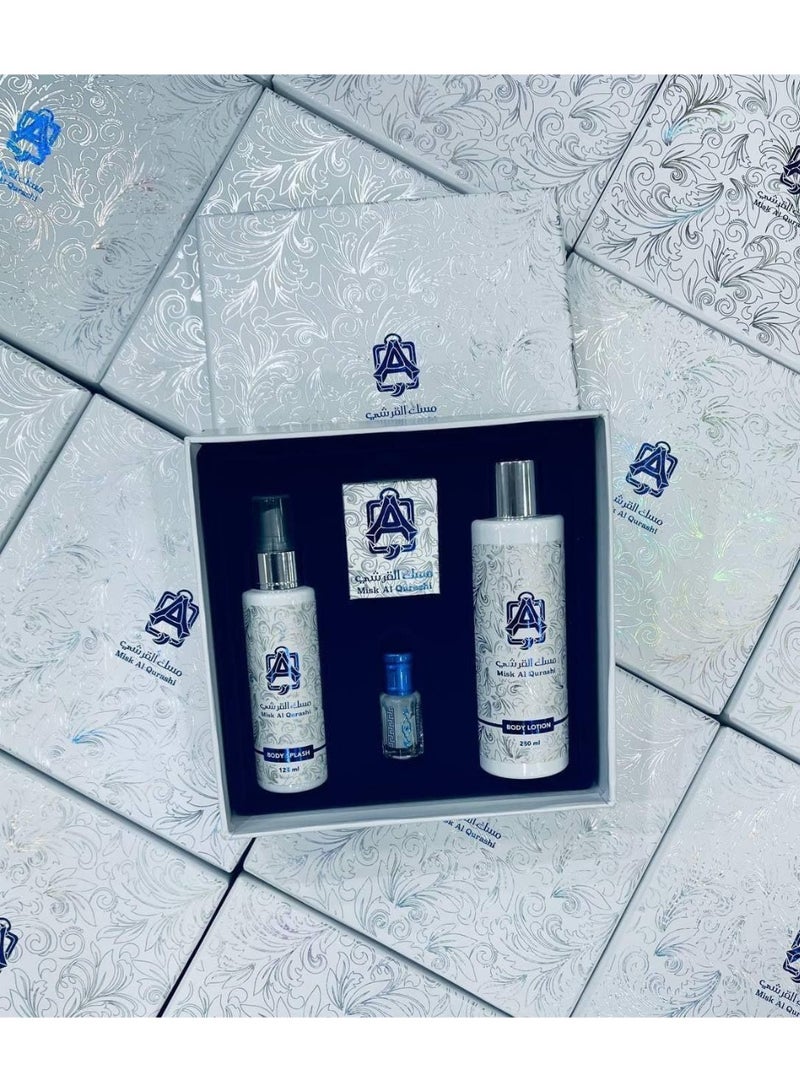 عبد الصمد القرشي  مسك الطهارة من القرشي مكون من ٤ قطع - Image 2