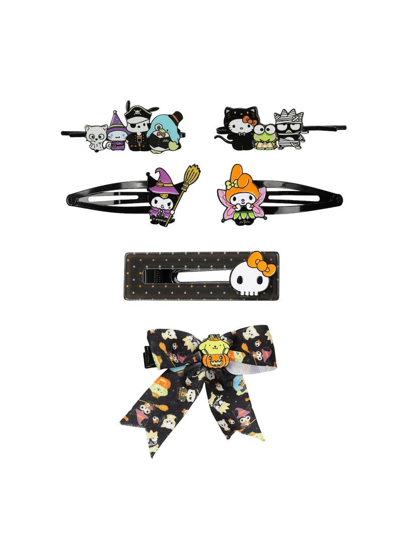 Bioworld - Bioworld Hello Kitty  Friends Halloween Costumes 6Piece Hair Clip Set - Image 1