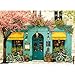 lamplig Jigsaw Puzzles for Adults 1000 Pieces Retro Flower Shop Puzzles 1000 Piece Hard Challenging Family Game Gift Vintage Puzzles with Letters on The Back 11 Poster 276x205 inch - Image 2