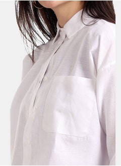 Carina Long Sleeves Cropped Shirt  - Image 4