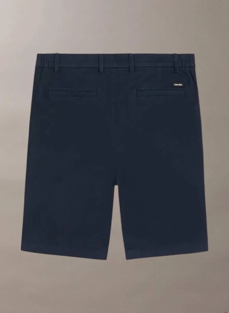 CALVIN KLEIN Straight Twill Chino Shorts