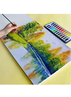 Watercolor Paper Pad, A3 Sketchbook for Watercolour Painting Art Drawing Sketching Mixed Media, 300 gsm, 20 Sheets - pzsku/ZF8F84F8447F59184A3E7Z/45/_/1735213178/fe686017-271a-4b3b-88b8-65712269103f