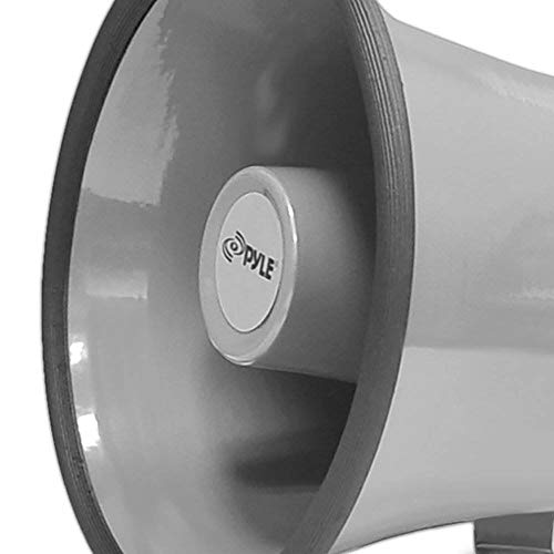 Pyle Indoor / Outdoor PA Horn Speaker - 6.3” Portable PA Speaker with 8 Ohms Impedance & 25 Watts Peak Power - Mounting Bracket & Hardware Included - Pyle PHSP6K, White, 6.3-Inch - Image 5