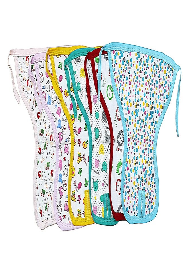 MURLI Baby's Cotton Cloth Diapers/Langot Washable and Reusable Nappies Pack of 6 Pieces (Multi) (0-3 months) - Image 3