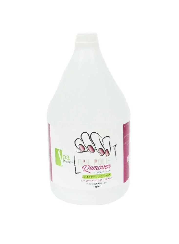 Spa System Nail Polish Remover  Gallon